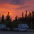 Abendstimmung in Teslin