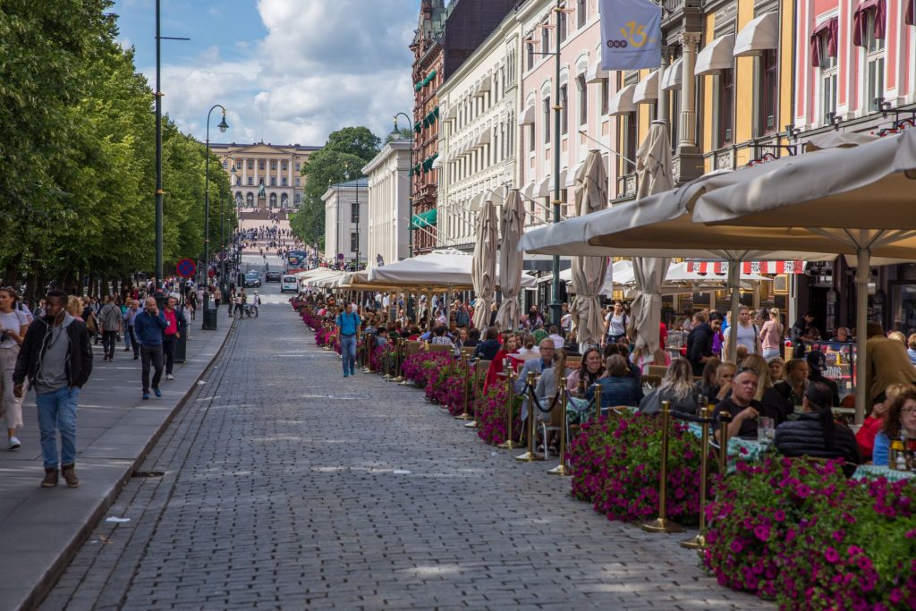 Karl Johans Gate in Oslo