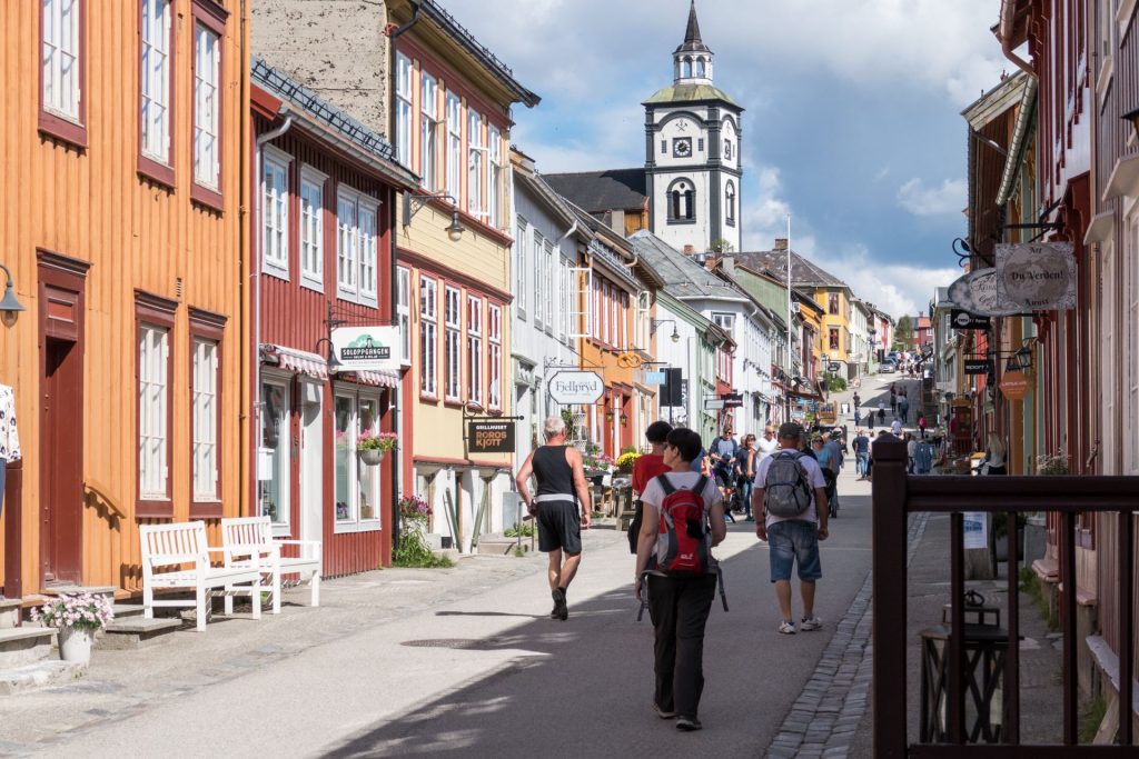 Roros Altstadt