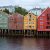 alte Stelzenhäuser in Trondheim