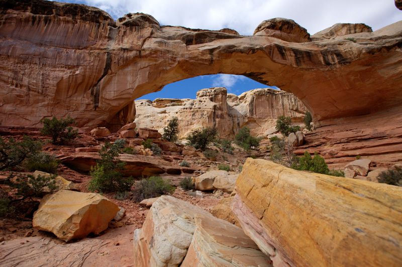 Capitol Reef – Hickman Bridge Fotogalerie