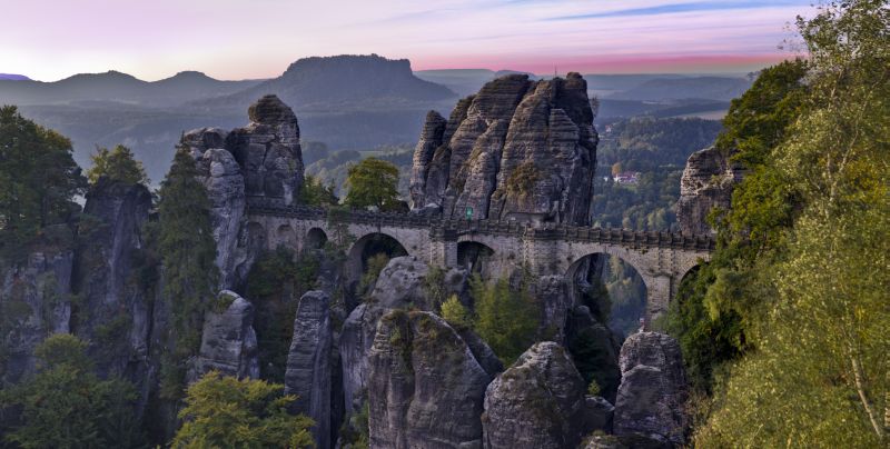 Sächsische Schweiz - Bastei Pano1