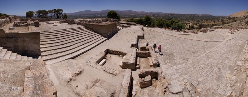 Palast von Phaistos Pano