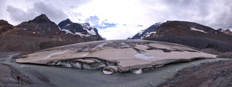 Athabasca Glacier Panorama 2