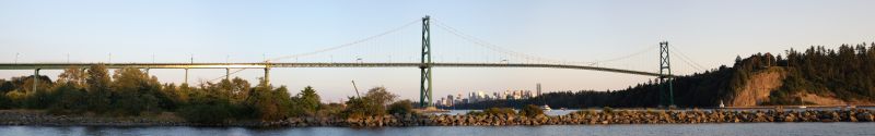 Lions Gate Bridge Pano 1