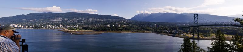 Lions Gate Bridge Pano 2