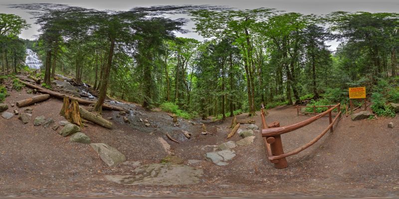 Bridal Veil Falls Panorama 1