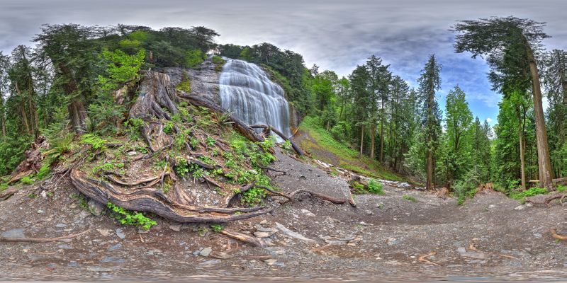 Bridal Veil Falls Panorama 2