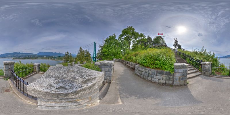 Vancouver – Lions Gate Bridge Panorama