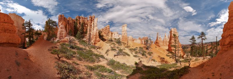 Bryce Canyon – Queens Garden Panorama 1