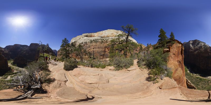 Zion – Angels Landing Panorama 1