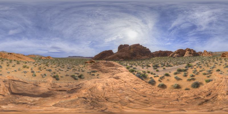 Valley of Fire – Arch Rock Panorama