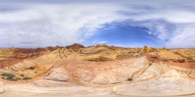 Valley of Fire – Fire Canyon Panorama