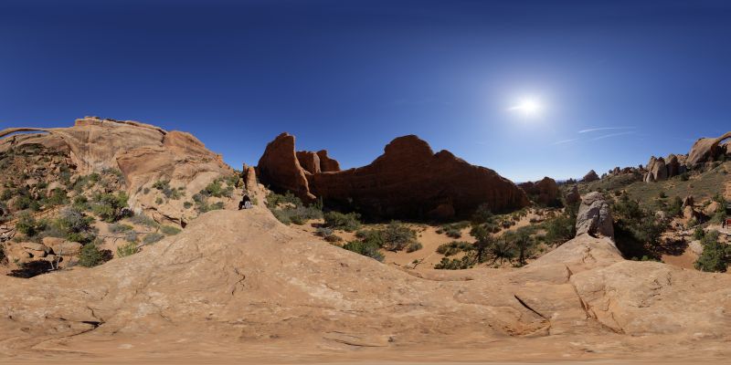 Arches – Landscape Arch Panorama