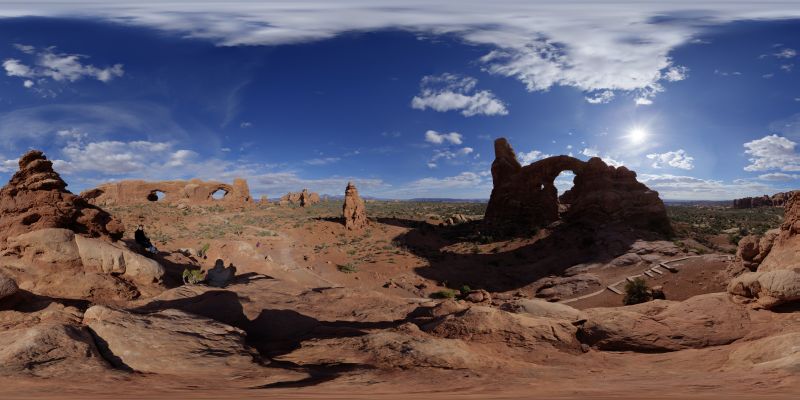 Arches – Windows Section Panorama