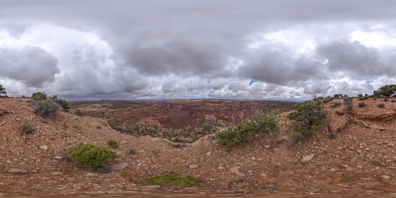 Canyonlands – Aztec Butte Trail Panorama 2