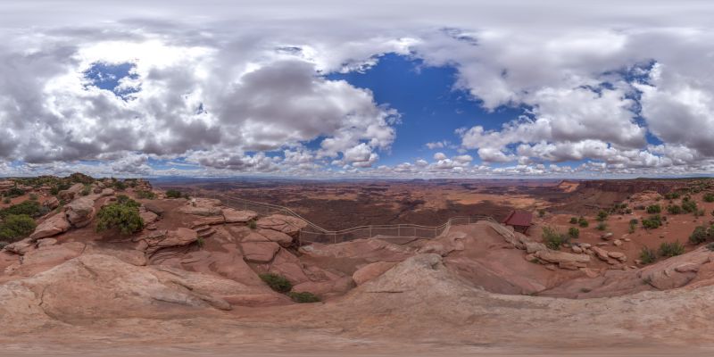 Canyonlands – Needles Overlook Panorama