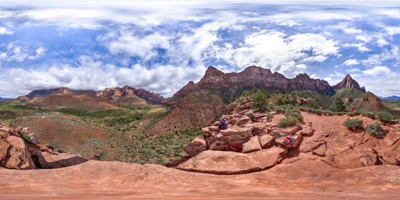Zion – Watchman Overlook Pano